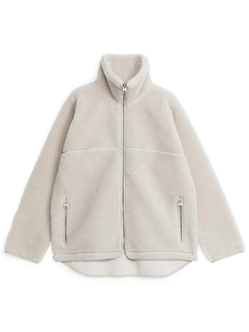 High-Neck Pile Jacket