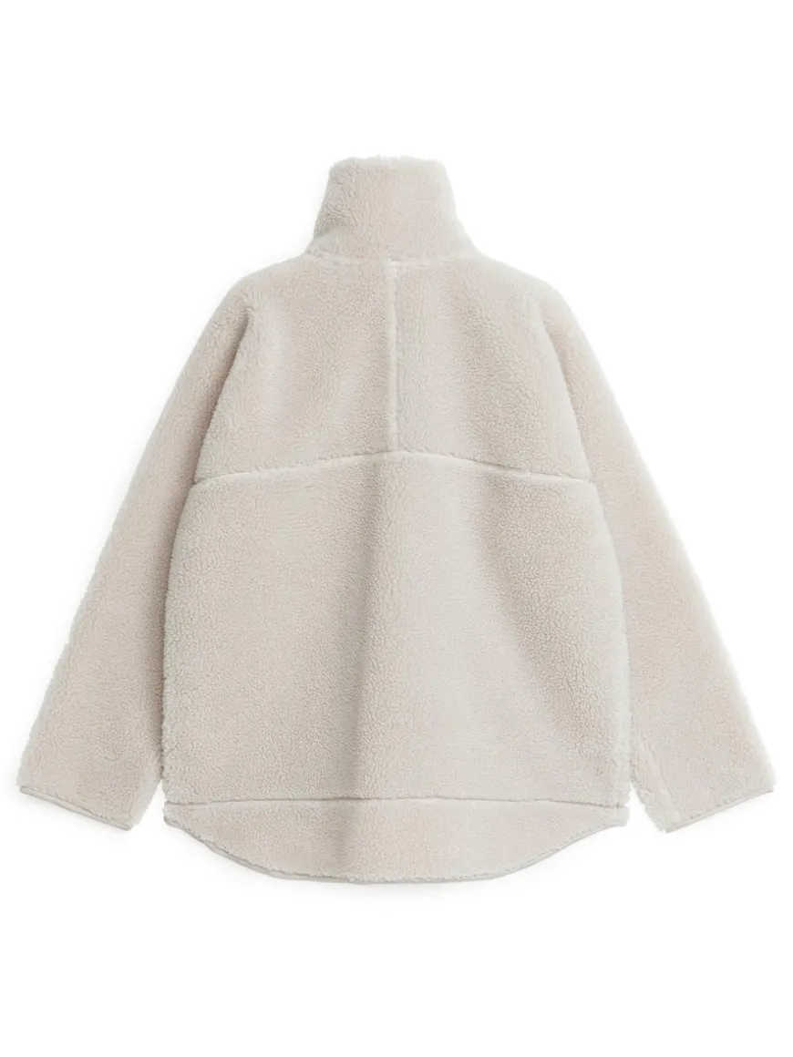 High-Neck Pile Jacket