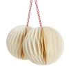 Honeycomb Ornaments Set Of 2