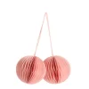 Honeycomb Ornaments Set Of 2