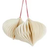 Honeycomb Ornaments Set Of 2