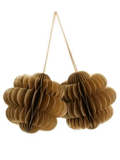 Honeycomb Ornaments Set Of 2