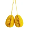 Honeycomb Ornaments Set Of 2