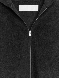 Hooded Wool-Blend Jacket