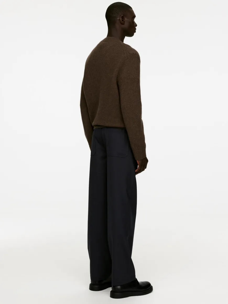 Hopsack Drawstring Trousers