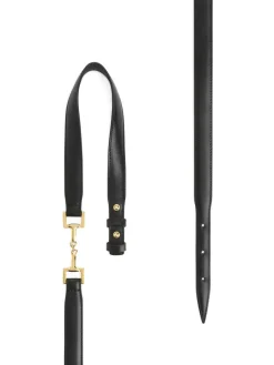 Horsebit Buckle Leather Belt