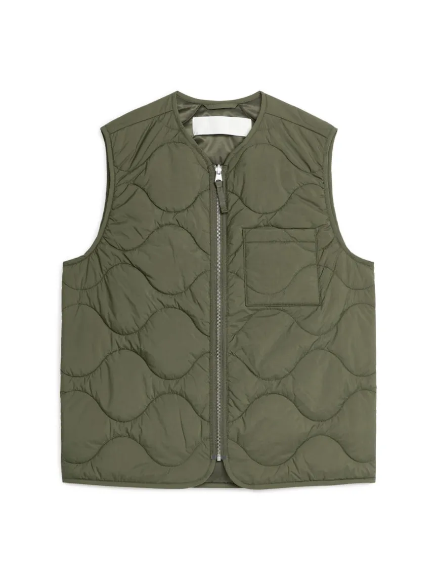 2-in-1 Quilted Liner Vest