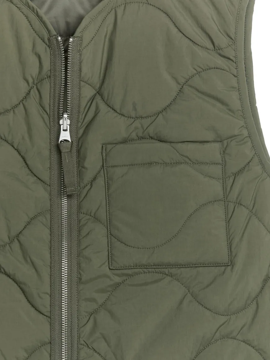 2-in-1 Quilted Liner Vest