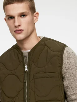 2-in-1 Quilted Liner Vest