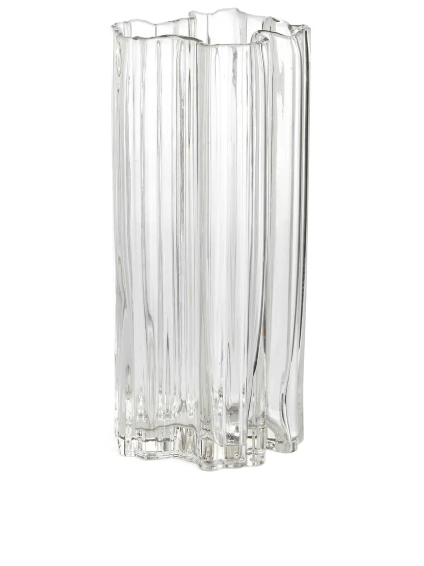 Irregular Glass Vase 25 Cm
