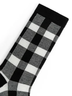 Jacquard-Knitted Socks