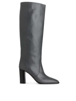 Knee-High Leather Boots