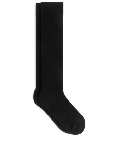 Knee-High Wool Socks