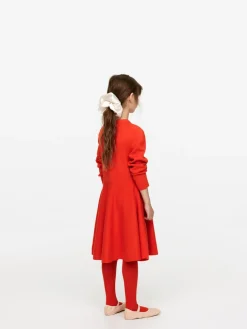 Knit Cotton-Wool Dress