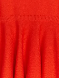 Knit Cotton-Wool Dress