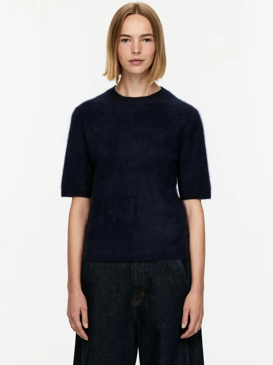 Knitted Wool T-Shirt