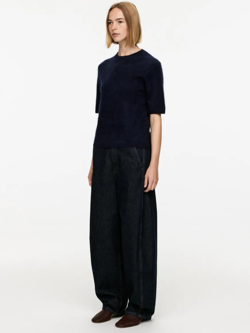 Knitted Wool T-Shirt