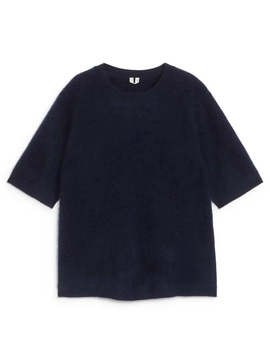 Knitted Wool T-Shirt