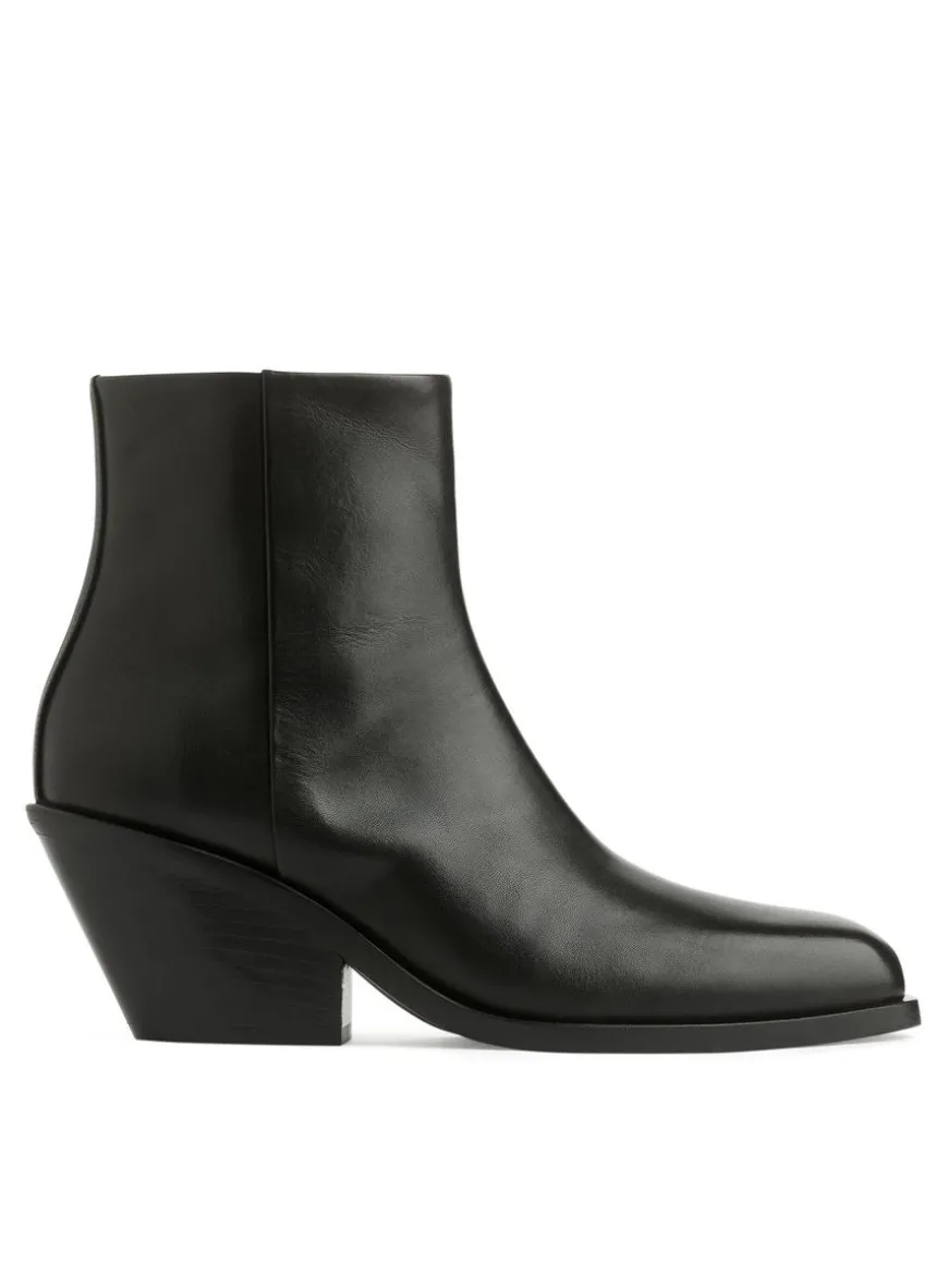 Leather Ankle Boots