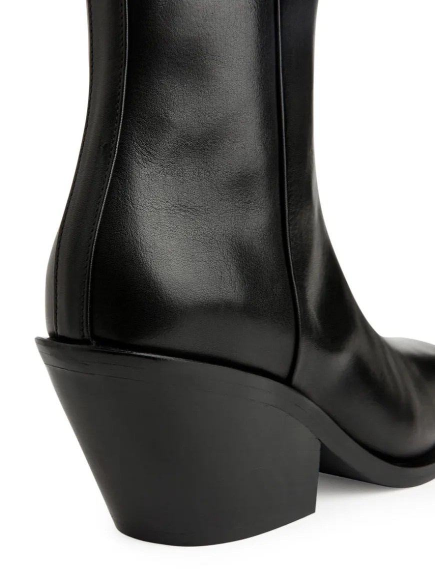 Leather Ankle Boots