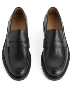Leather Penny Loafers