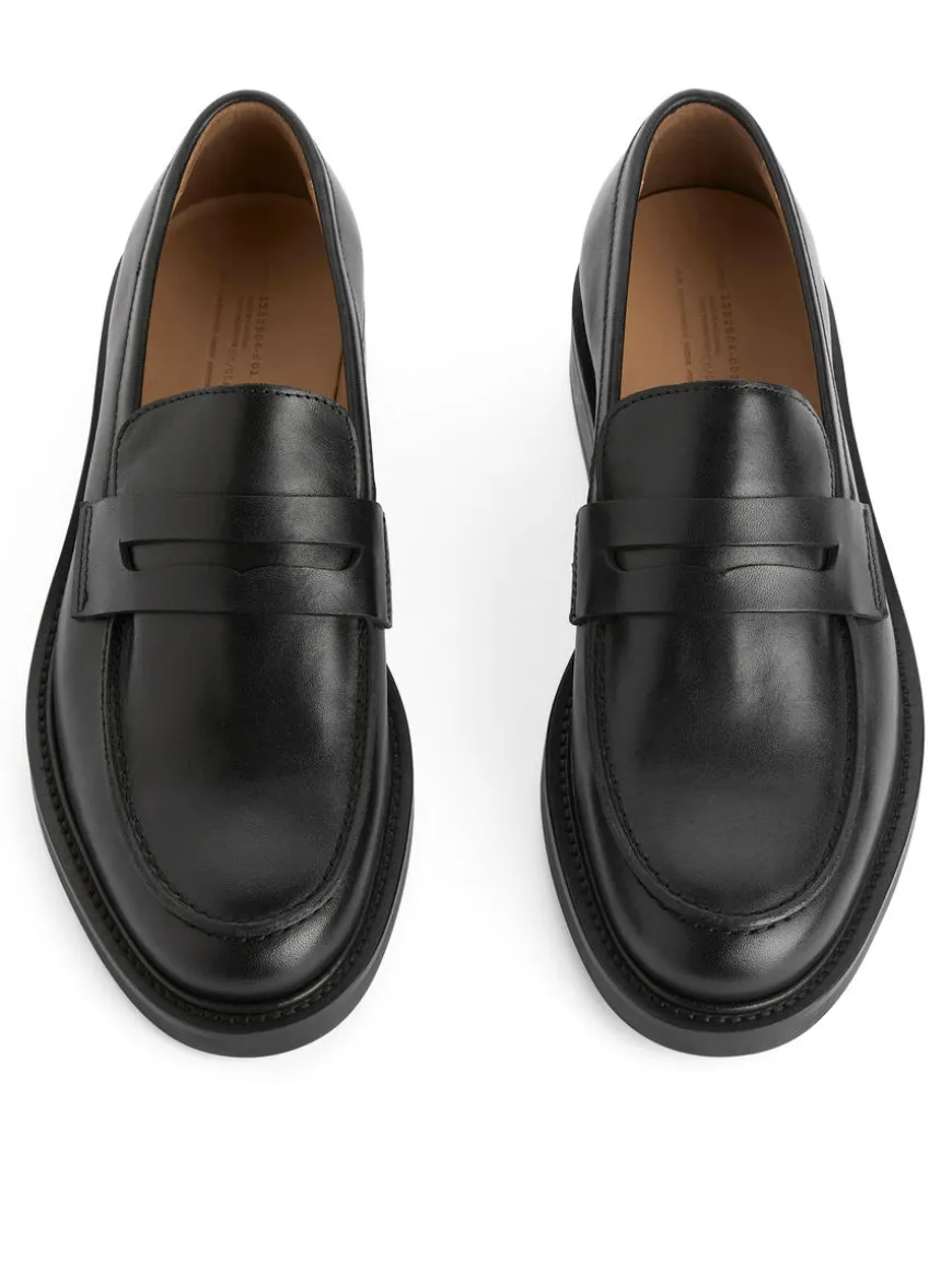 Leather Penny Loafers