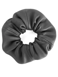 Leather Scrunchie