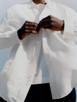 Linen Drawstring Trousers