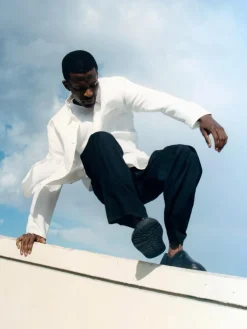 Linen Drawstring Trousers