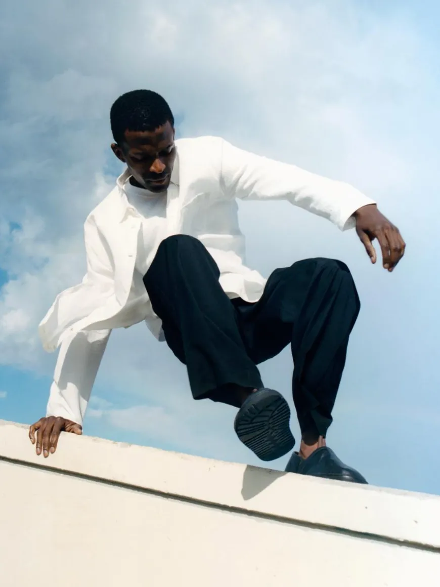 Linen Drawstring Trousers