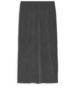 Long Cupro Skirt