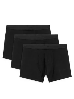 Long Jersey Trunks Set Of 3