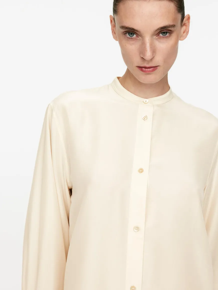 Long Silk Shirt