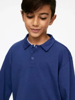 Long-Sleeve Polo Shirt