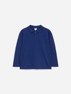 Long-Sleeve Polo Shirt