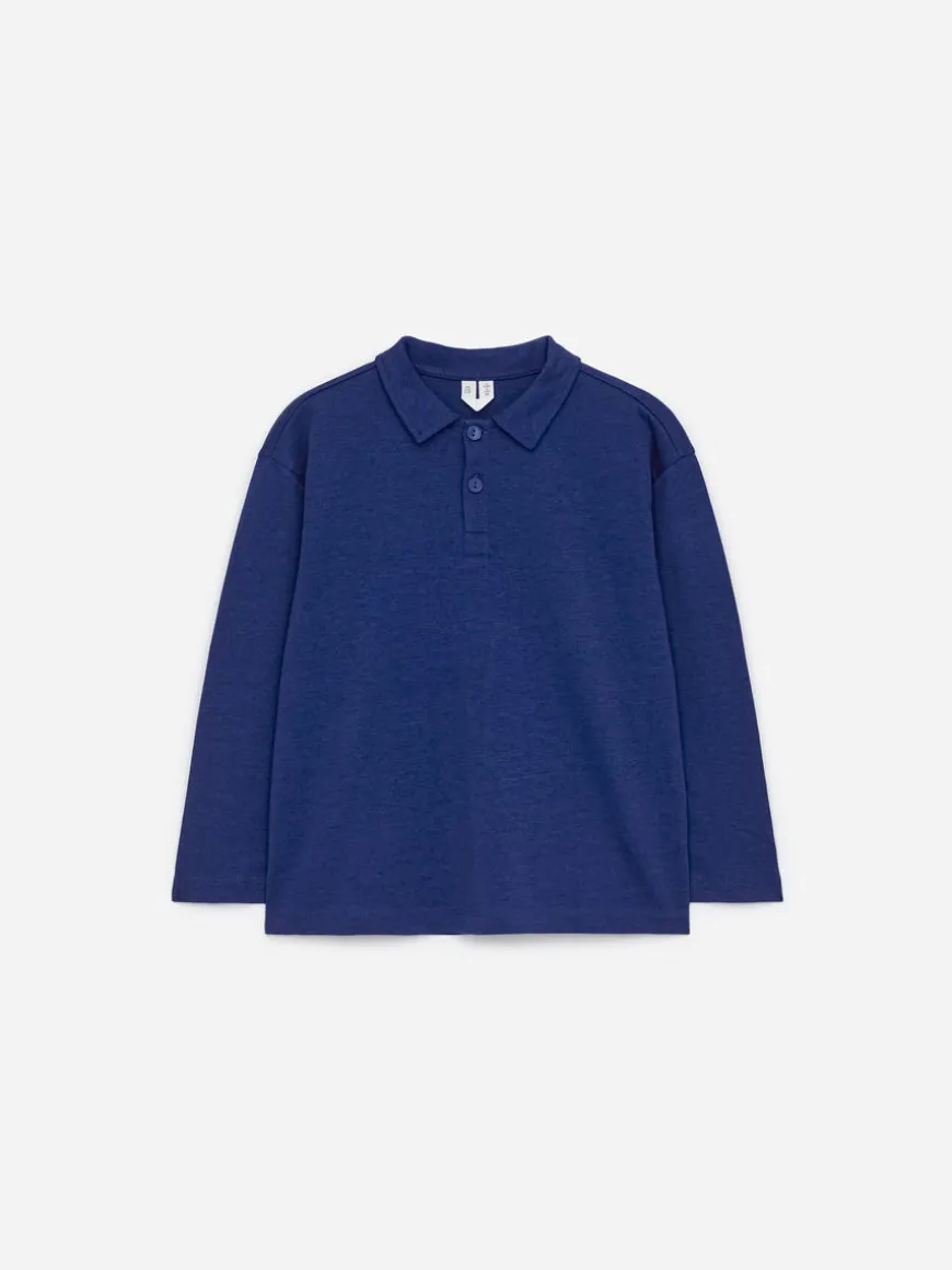 Long-Sleeve Polo Shirt