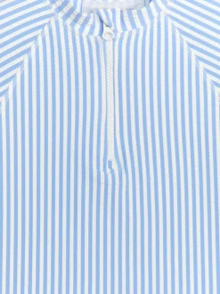 Long-Sleeve UV Seersucker Top