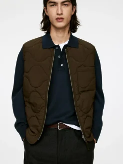 Long-Sleeved Merino Polo Shirt