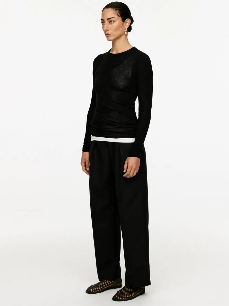 Long-Sleeved Merino Top