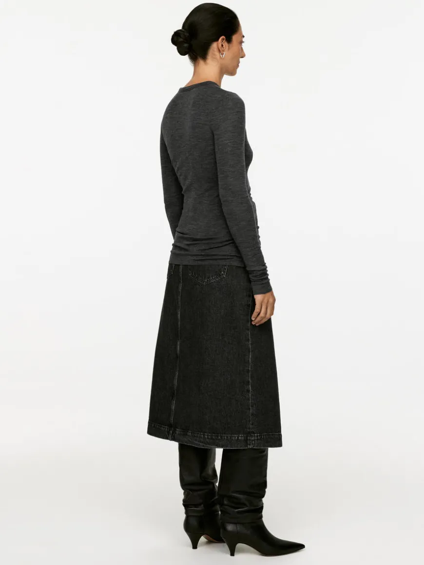 Long-Sleeved Merino Top