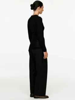 Long-Sleeved Merino Top