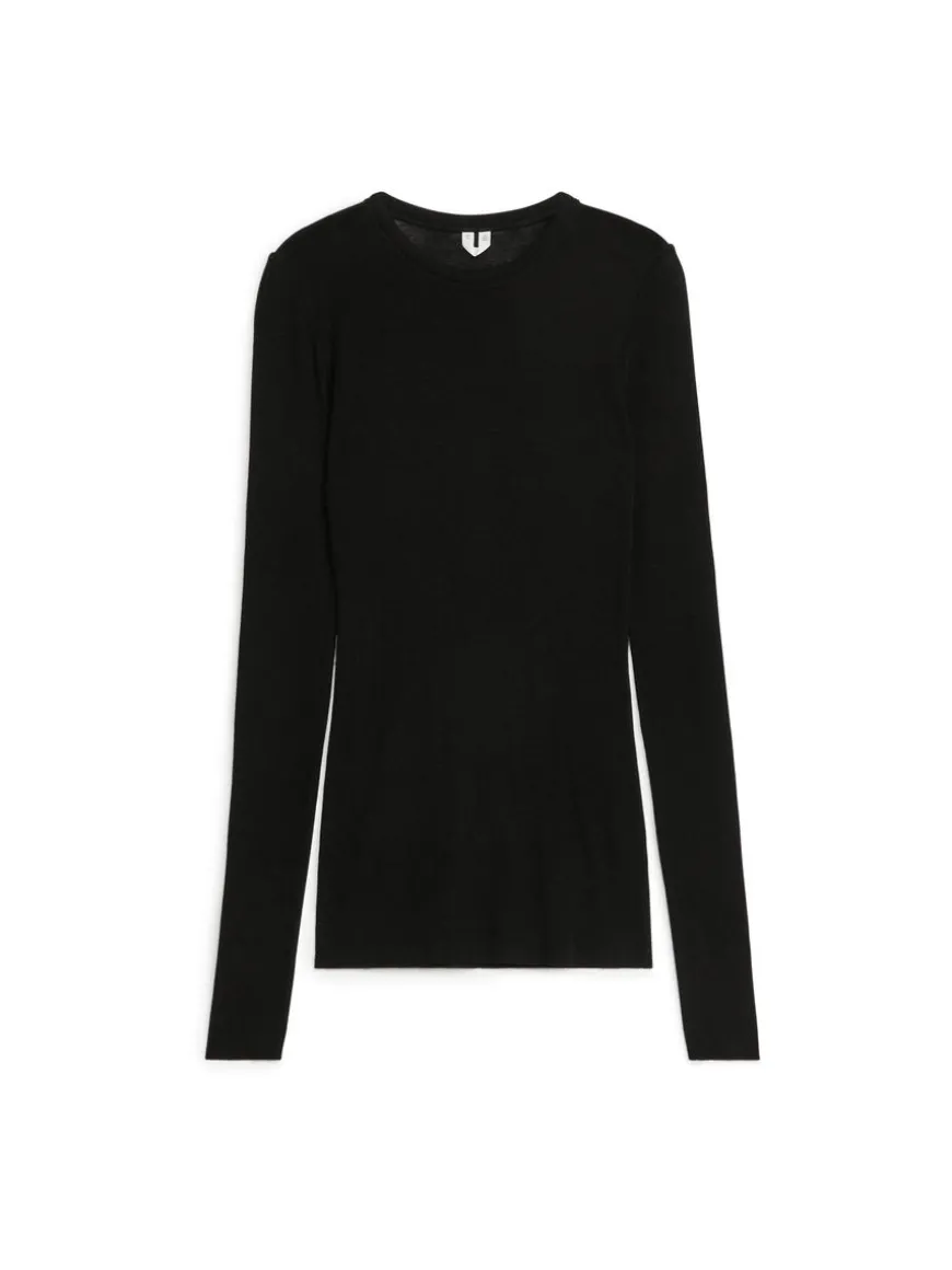 Long-Sleeved Merino Top