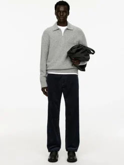 Loose Fit Courduroy Trousers
