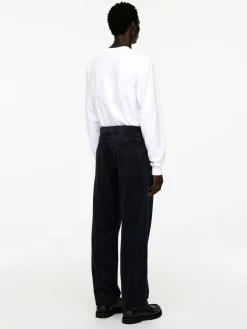 Loose Fit Courduroy Trousers