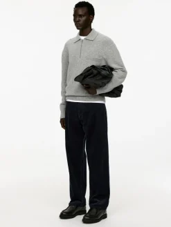 Loose Fit Courduroy Trousers