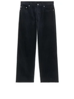 Loose Fit Courduroy Trousers