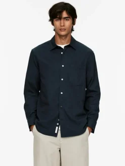 Lyocell Blend Twill Shirt