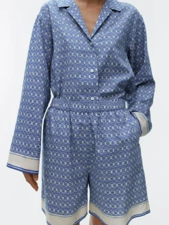 Lyocell-Cotton Shorts