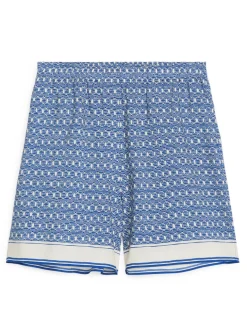 Lyocell-Cotton Shorts