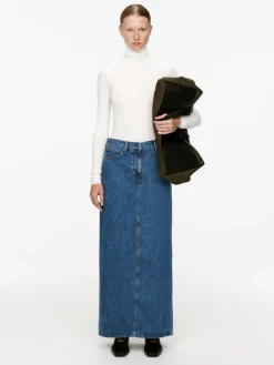 Maxi Denim Skirt